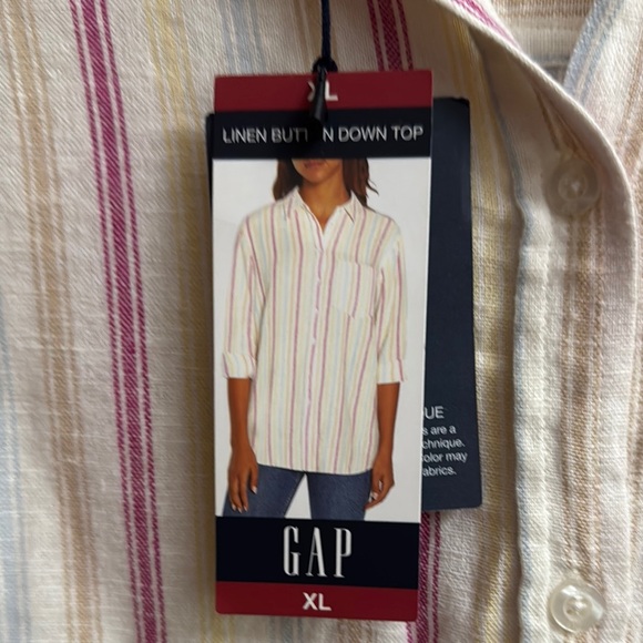GAP Multicolor Striped Shirt - Picture 4 of 6